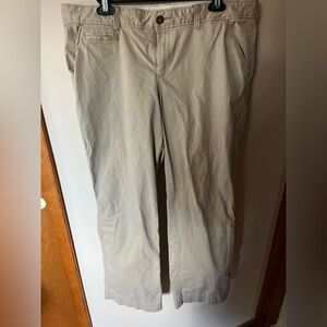 Old Navy Khaki Wide Leg Pants